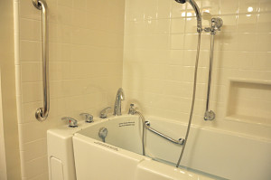 Finished Accessible Shower/Tub 1