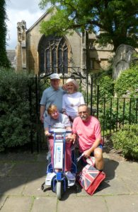Trip - Don, Kathy, Di and Joe - University College, Oxford